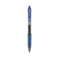 Zebra Sarasa Dry Gel X20 Gel Pen, Retractable, Medium 0.7 mm, Blue Ink, Clear/Blue Barrel, 36/Pack (46236)
